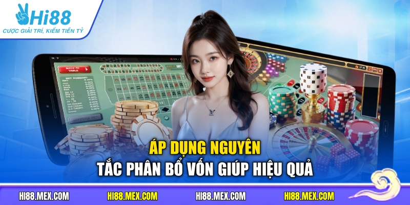 Áp dụng nguyên tắc phân bổ vốn giúp hiệu quả